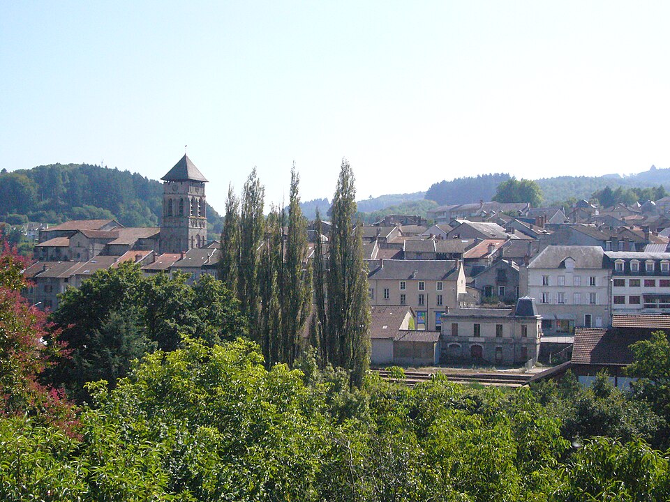 Vue d'Eymoutiers