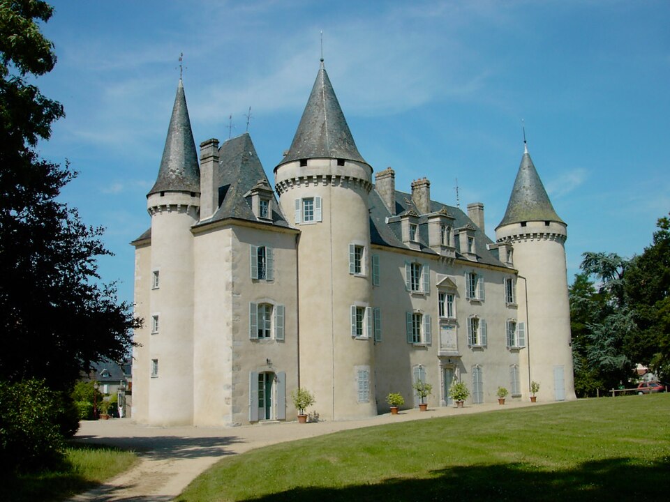 Chateau nexon cote jardin