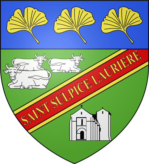 Blason de Saint-Sulpice-Laurière