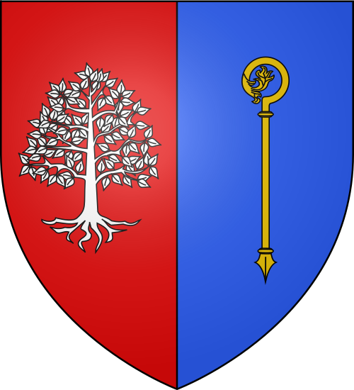 Blason de Verneuil-Moustiers