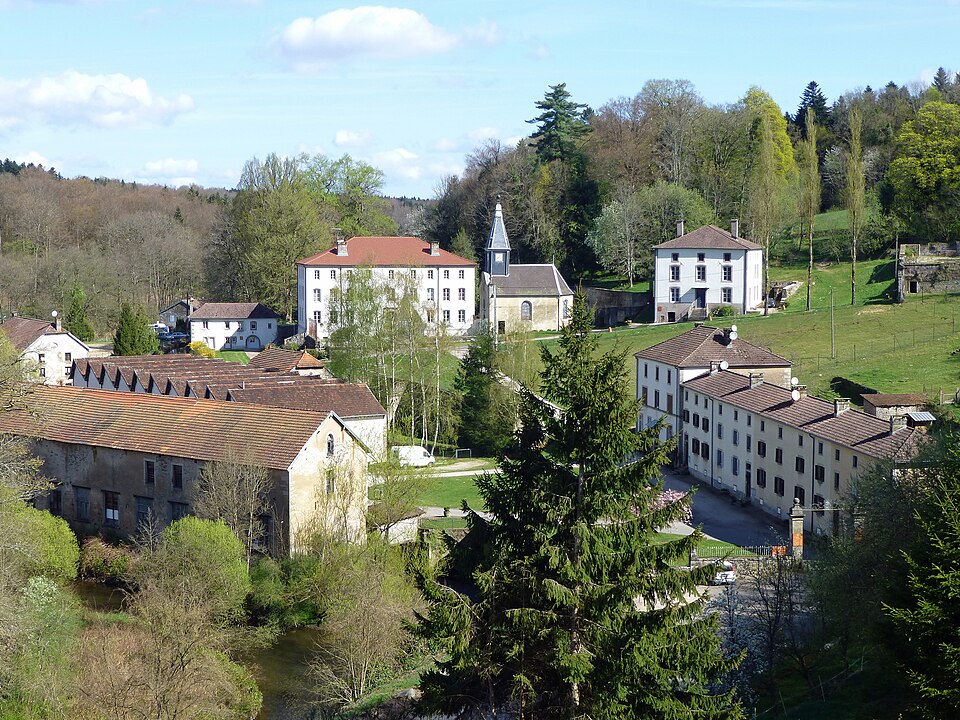 Bains — les — Bains — Manufacture royale — Vue générale (2)