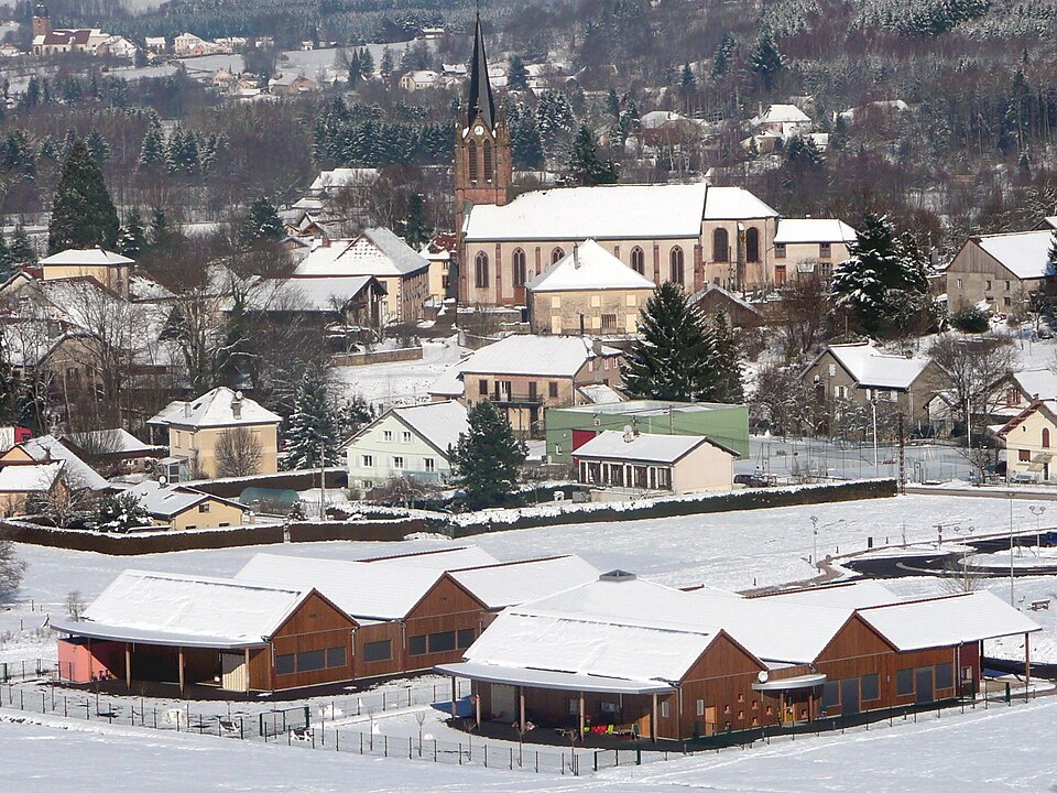 Ban de Laveline en hiver