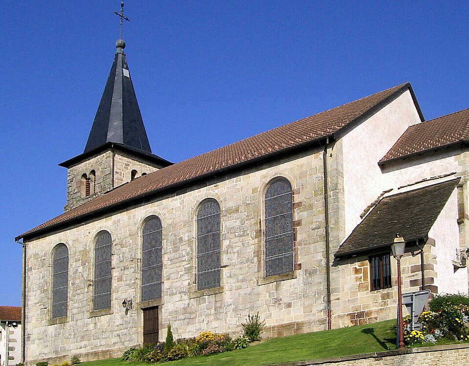 La Chapelle — aux — Bois, Église Saint — Romaric