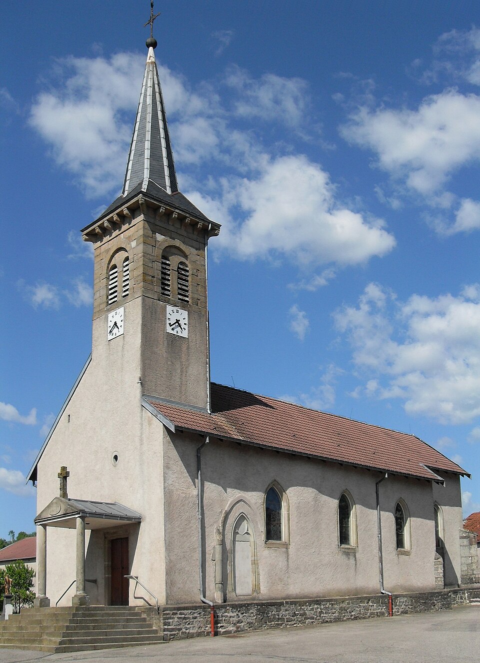 Domèvre — sur — Avière, Église Saint — Èvre