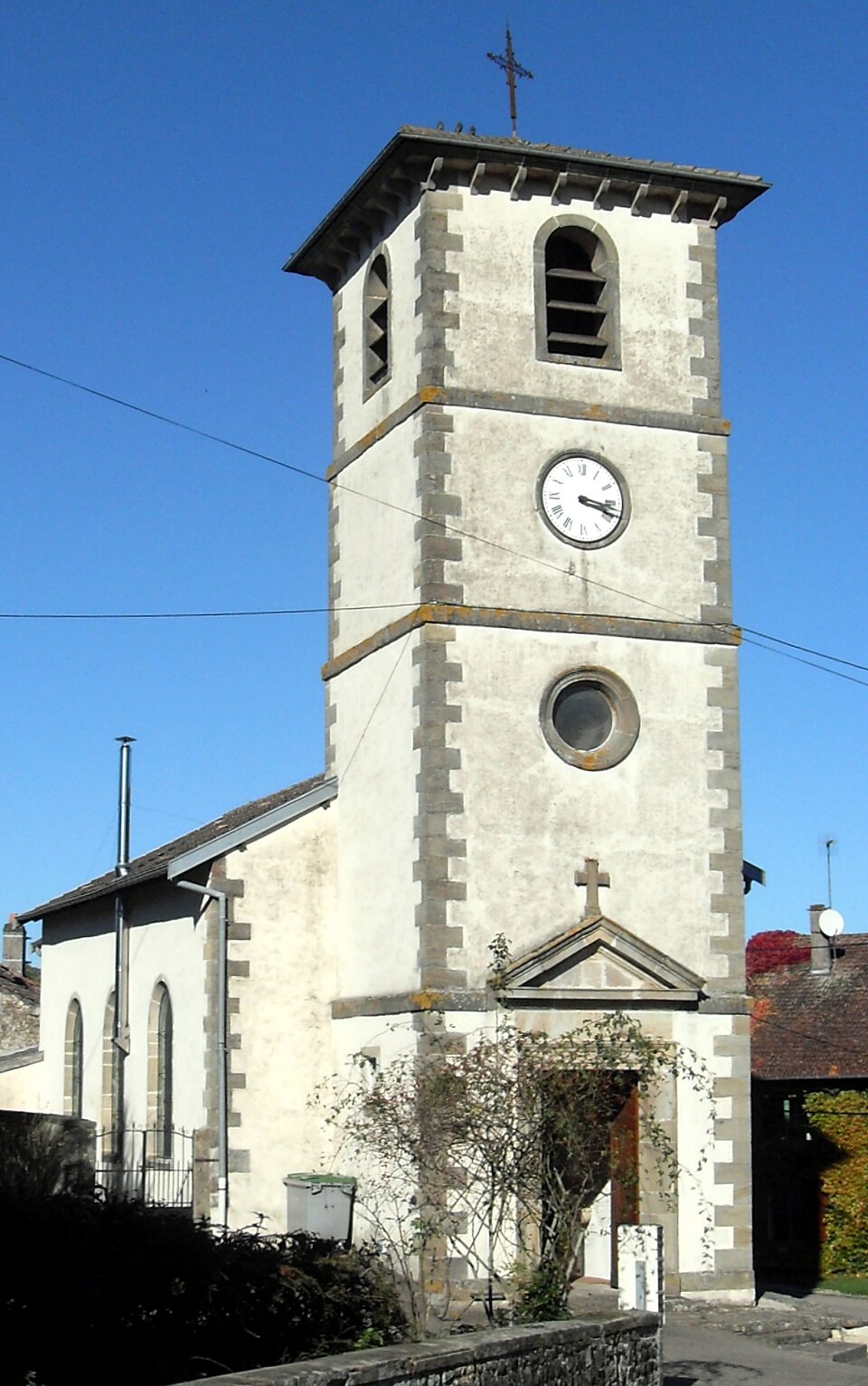 Domèvre — sous — Montfort, Église Saint — Epvre