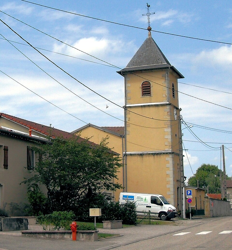 Évaux — et — Ménil, Église Saint — Césaire 1