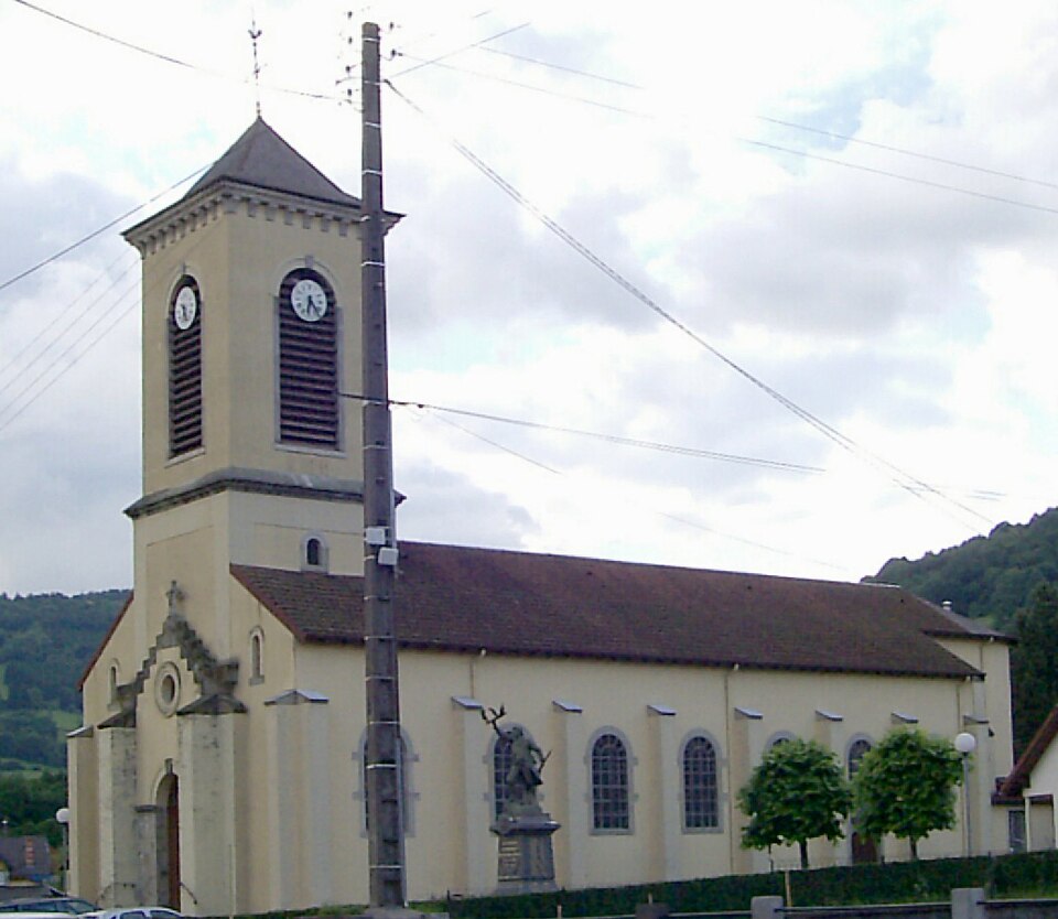 Ferdrupt, Église Saint — Vincent — de — Paul