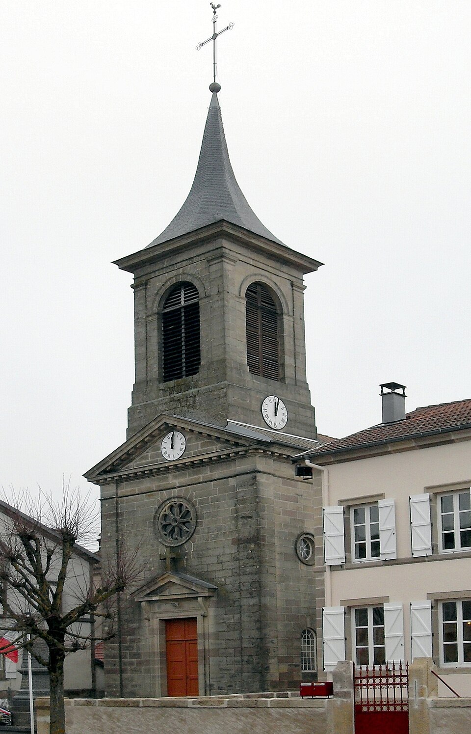 Mazeley, Église Saint — Nicolas