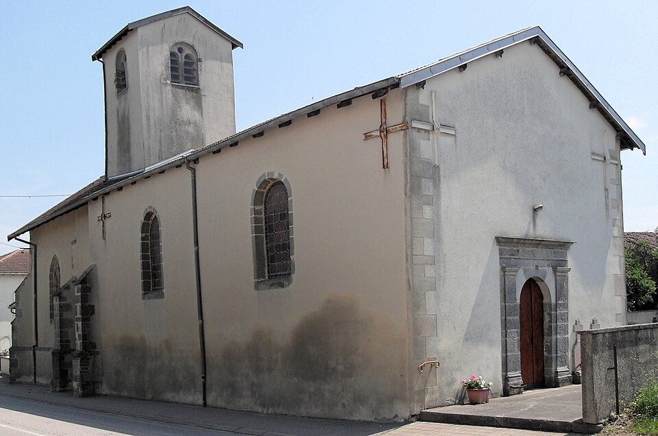 Ménil — en — Xaintois, Église Saint — Jacques — le — Majeur