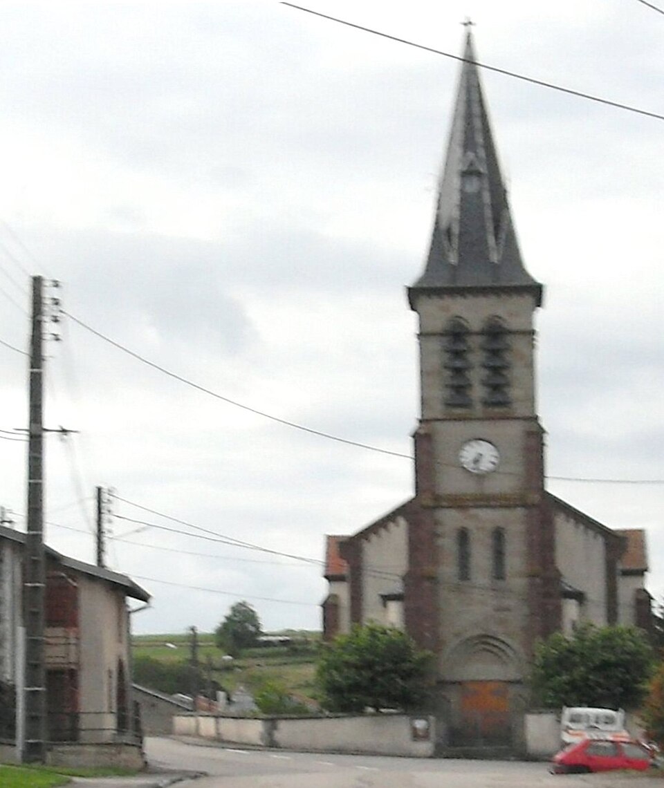 Provenchères — lès — Darney, Eglise Sainte — Colombe