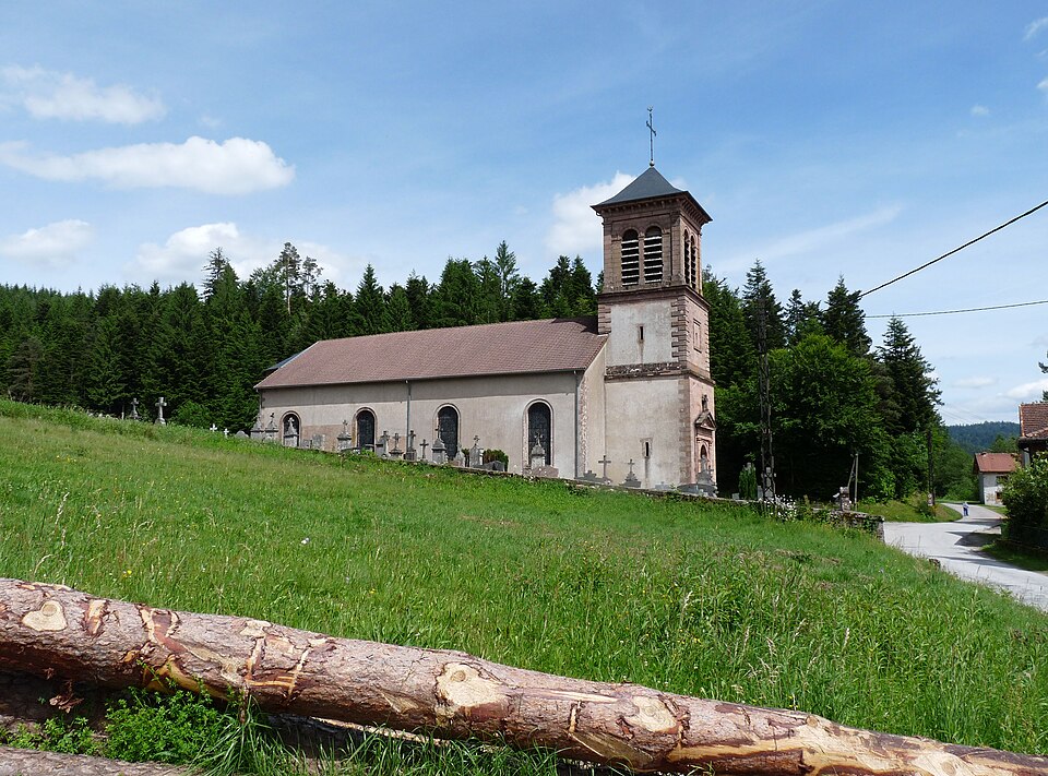 Les Rouges — Eaux — Eglise