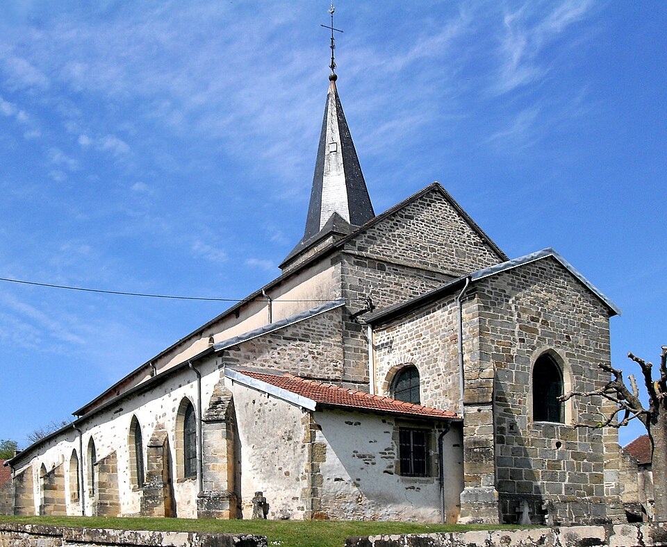 Saint — Ouen — lès — Parey, Église Sainte — Ode et Sainte — Trinité