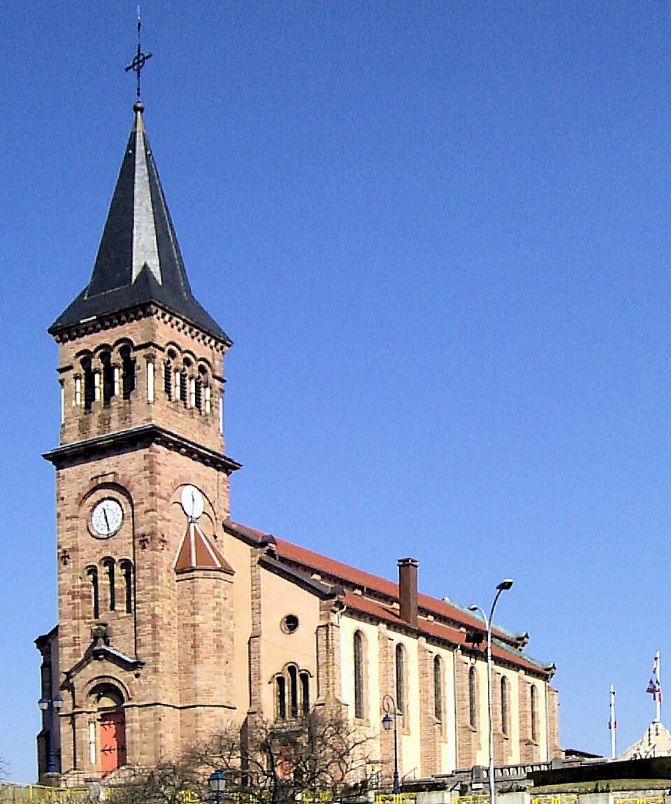 Le Thillot, Eglise Saint — Jean — Baptiste