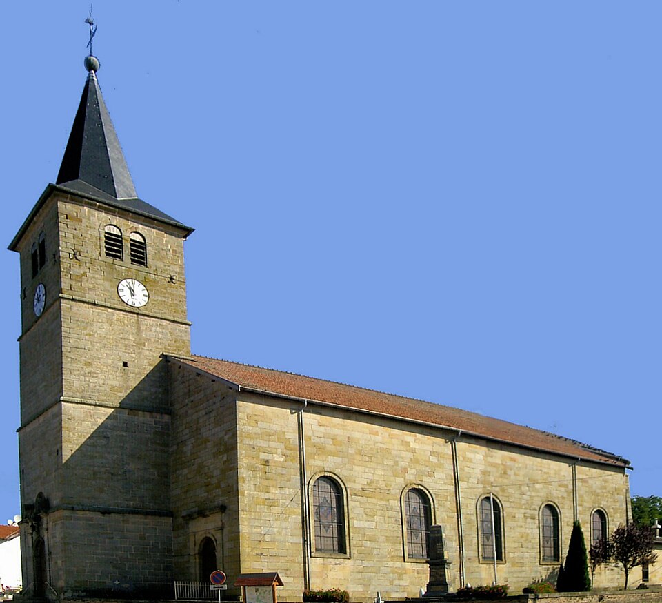 Uriménil, Église Saint — Èvre