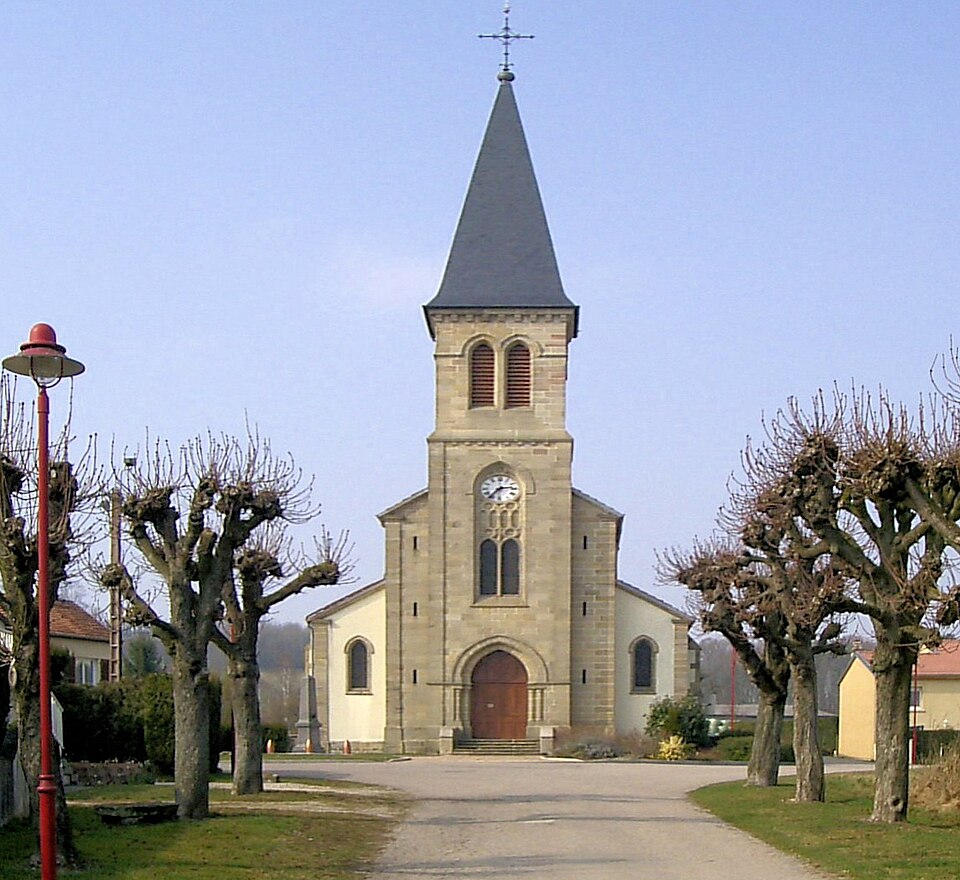 Valleroy — aux — Saules, Eglise Saint — Brice