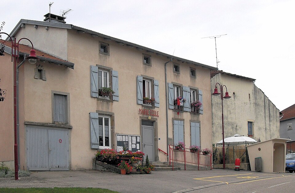 Vroville, Mairie — école