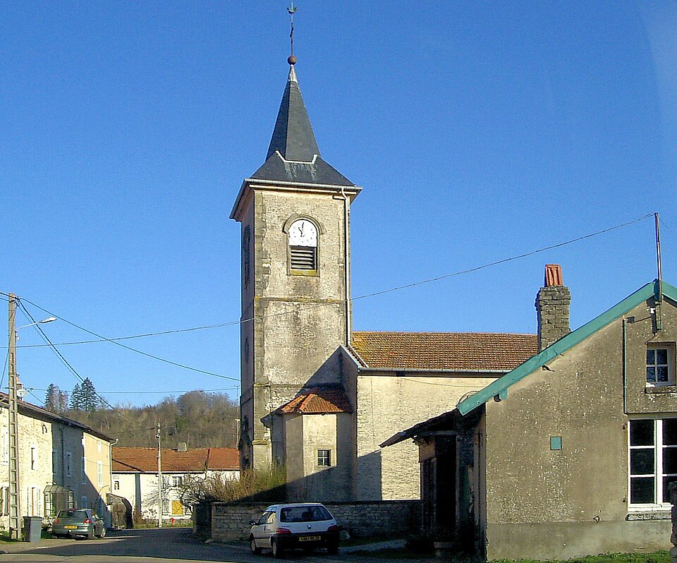 Xaronval, Eglise Saint — Nicolas
