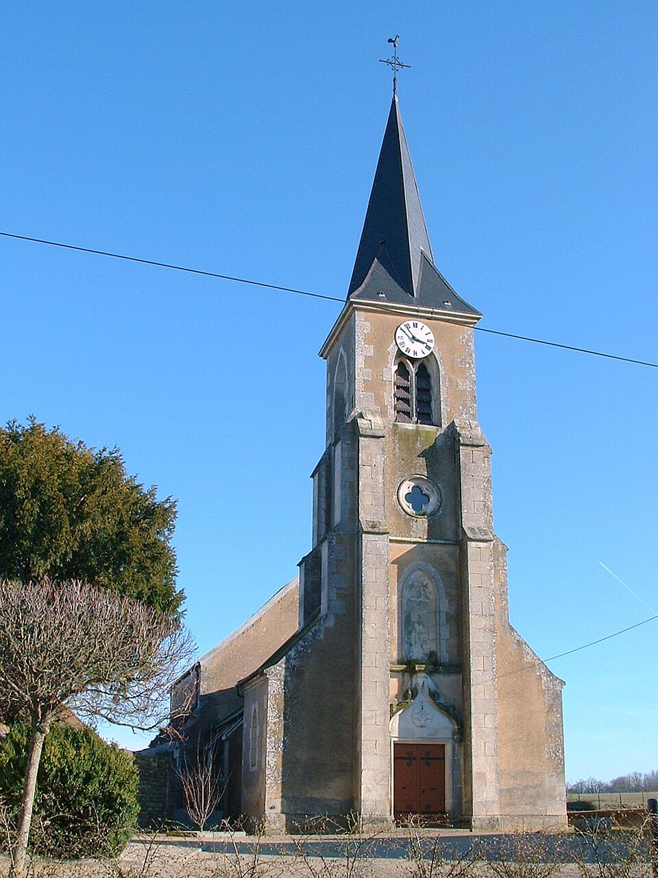 Athie (Yonne), l'église