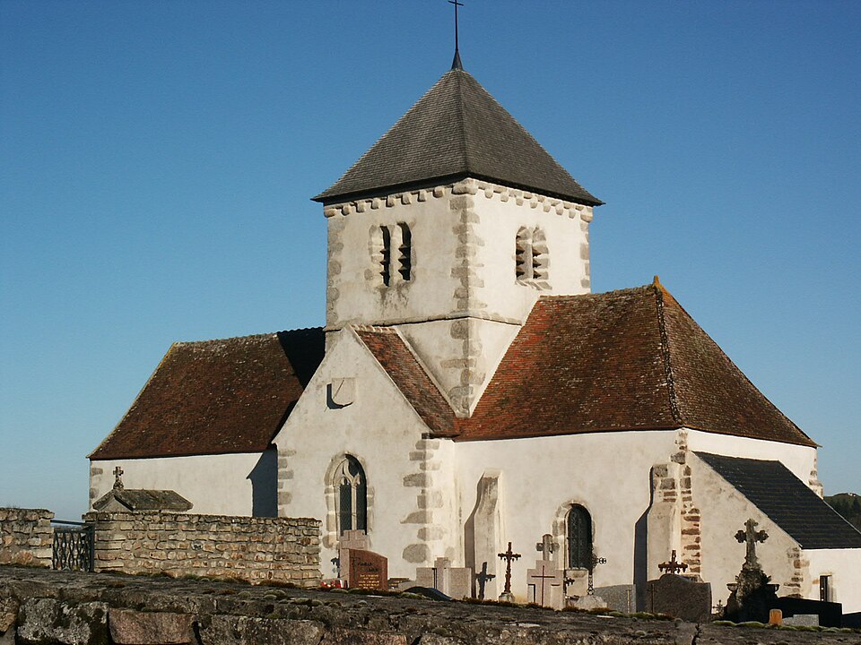 Église Saint — Jean — Baptiste de Bussières (Yonne, France)
