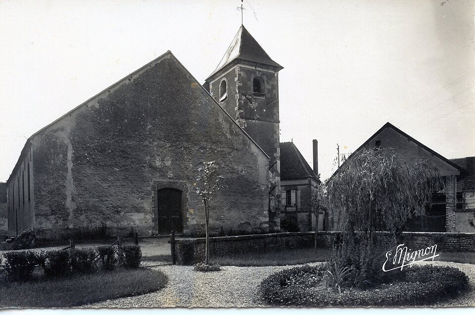 CPA Eglise chailley 5