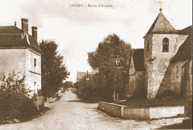 Lindry — Route — d'Auxerre