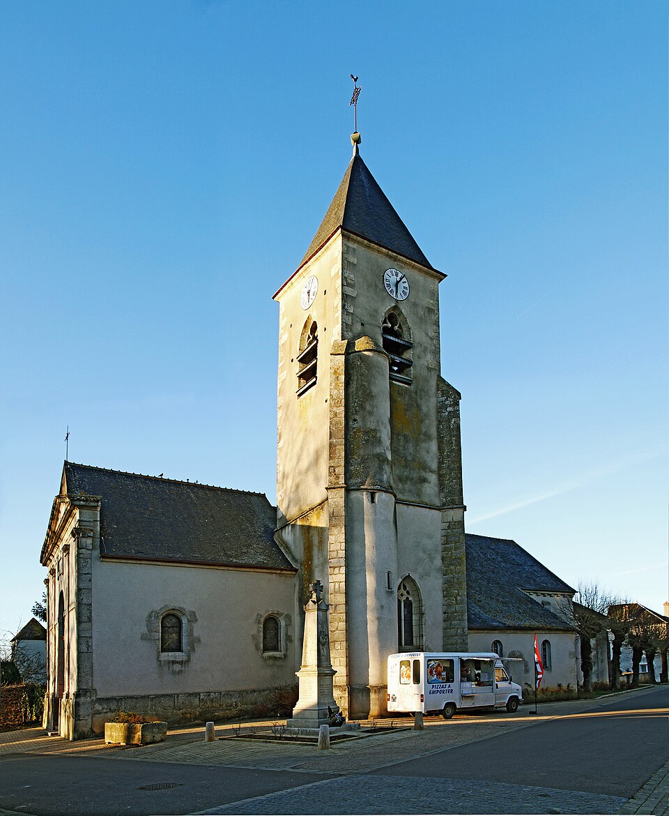 Precy — Le — Sec church IMF9570