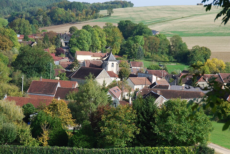TRICHEY LE VILLAGE DANS SA VERDURE