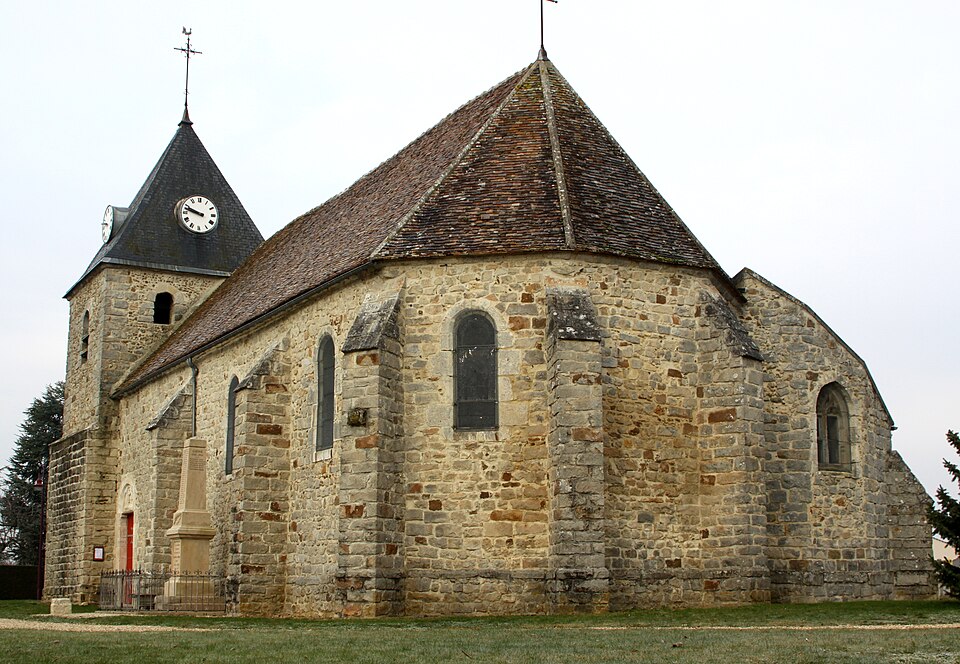 Villeneuve — la — Dondagre église