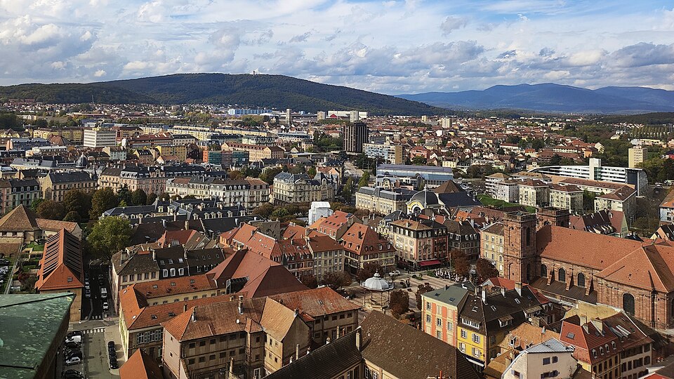 Vue panoramique de Belfort croped
