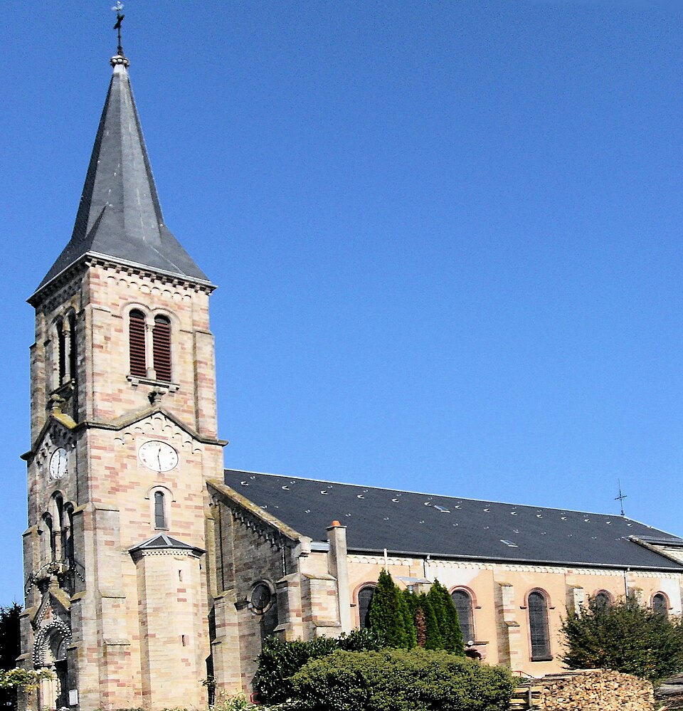 Meroux, Église Saint — Nicolas