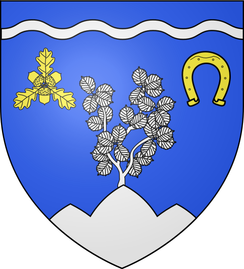 Blason Le Coudray-Montceaux