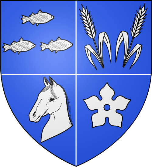 Blason de Fontenay-le-Vicomte