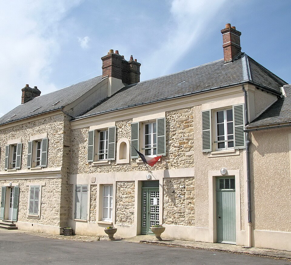 Saint — Cyr sous Dourdan (Essonne) mairie 1080a