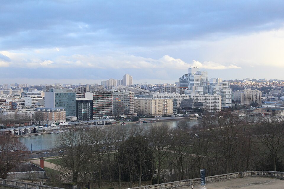 Vue depuis Parc St Cloud Sud Ouest Boulogne Billancourt 2