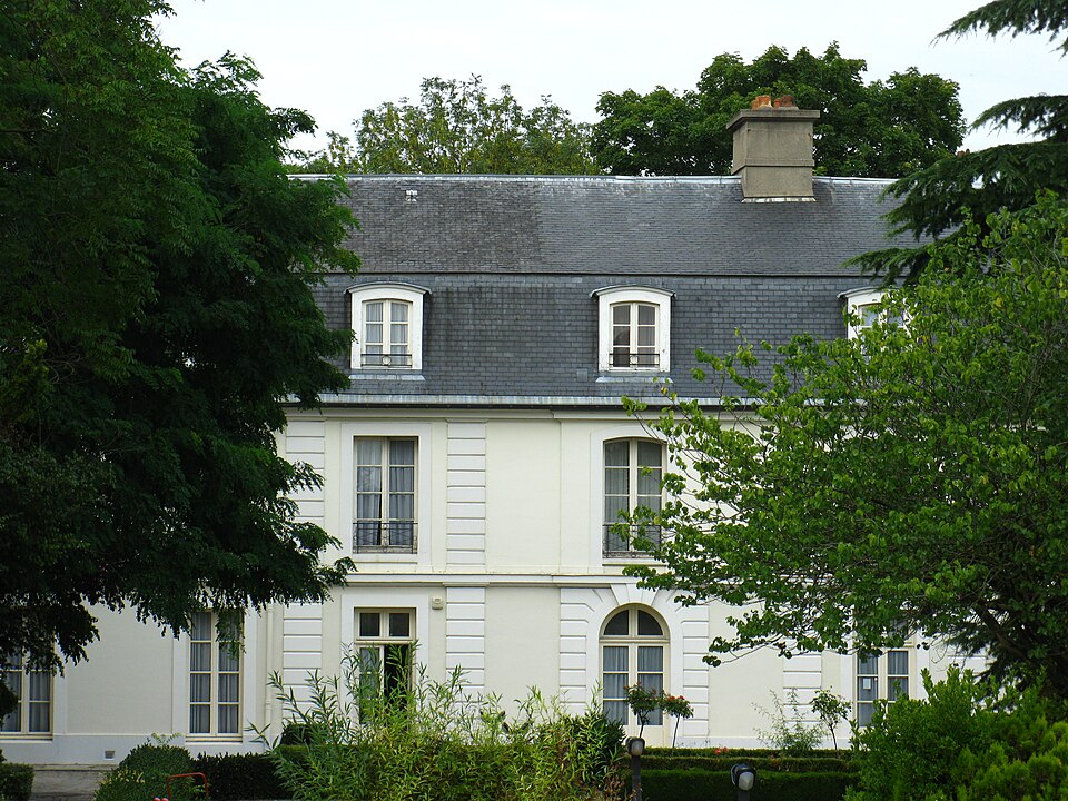 Façade du château du Rancy à Bonneuil — sur — Marne