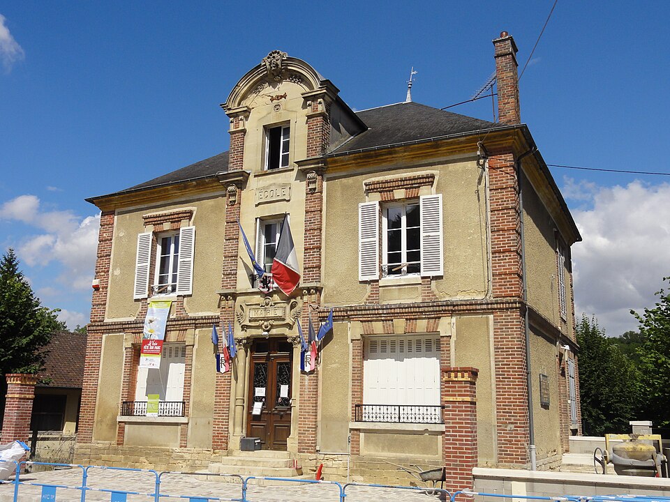 Ambleville (95), mairie, rue de la Mairie 1
