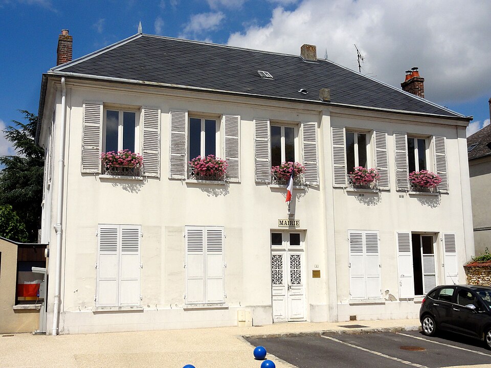 Bréançon (95), mairie, rue de la Liberté