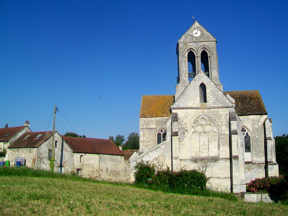 Cléry — en — Vexin (95), église Saint — Germain — de — Paris 04