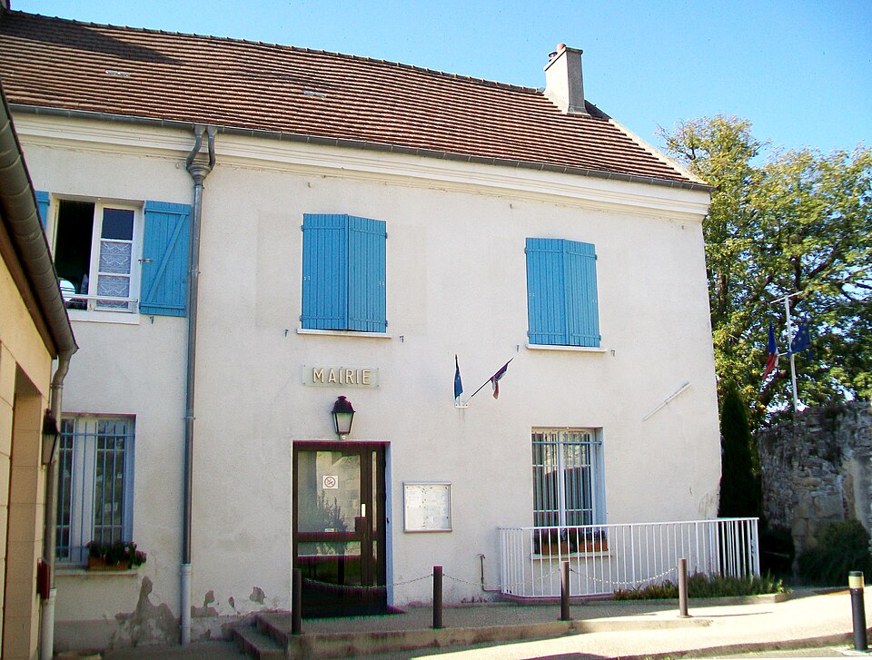 Jagny — sous — Bois (95), mairie, rue du Chef de Ville (2)