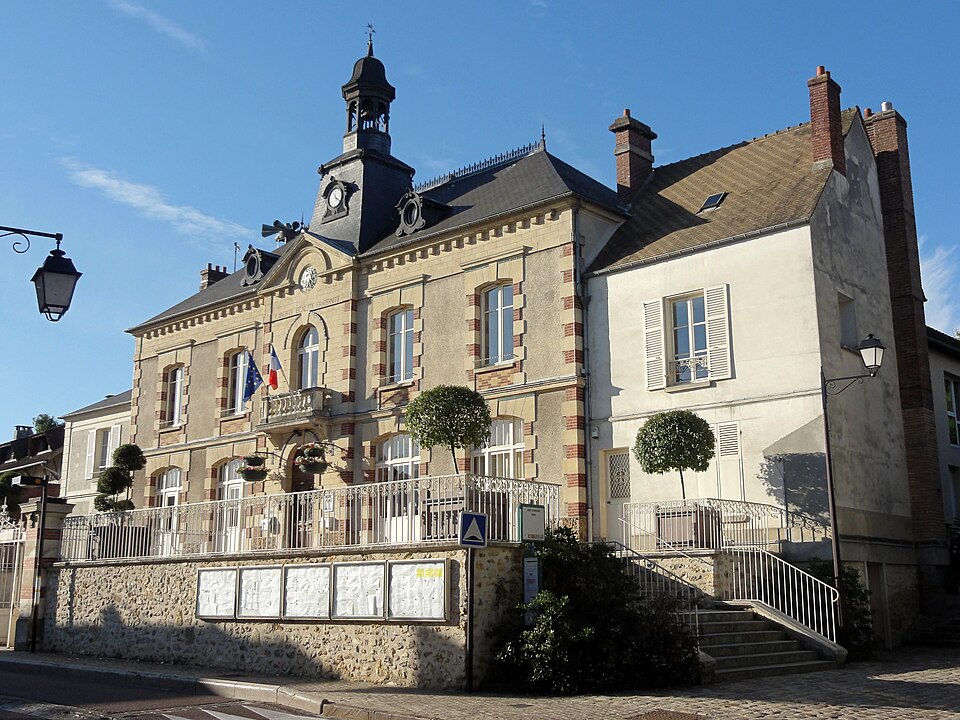 Jouy — le — Moutier (95), mairie, Grande — rue 4