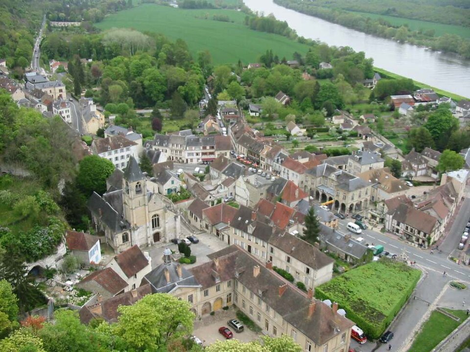 La Roche — Guyon — Vu du donjon