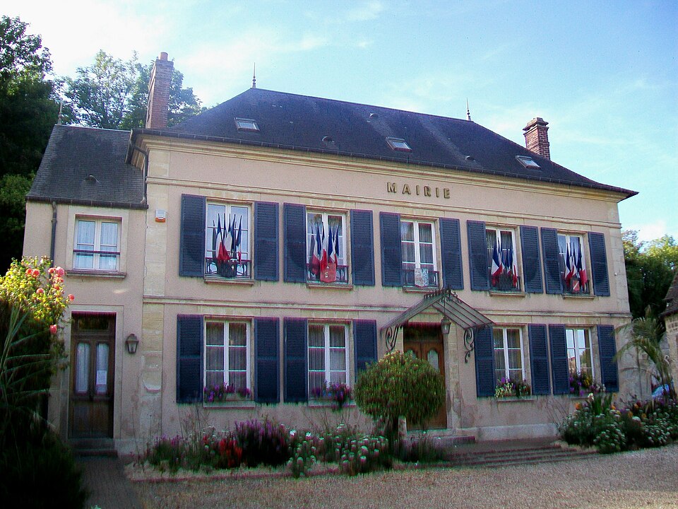 Saint — Clair — sur — Epte (95), mairie, place Rollon