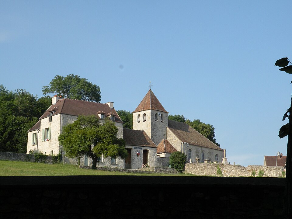 Saint — Cyr — en — Arthies mairie eglise