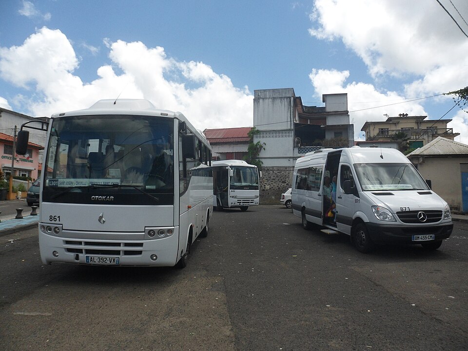 Bus Mozaik à Saint Joseph