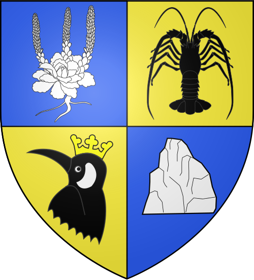 Blason de Îles Éparses de l'océan Indien