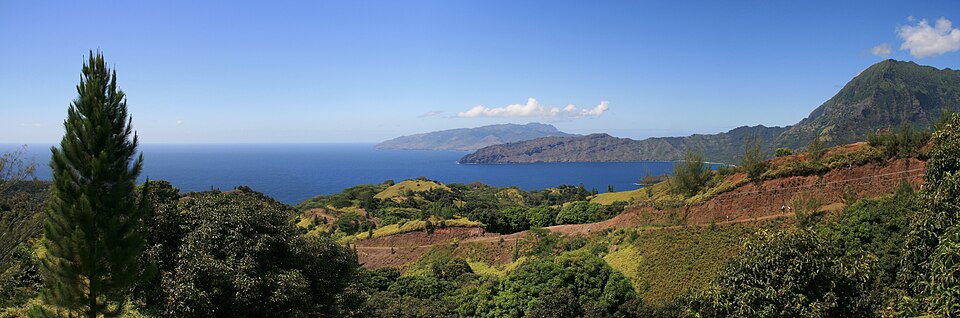 Hiva Oa — Vue vers le sud — ouest — 20061110